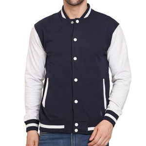 Chaqueta universitaria de manga larga con botones de moda de invierno para hombre, ropa personalizada para hombre, chaquetas universitarias más vendidas - Product Image 1