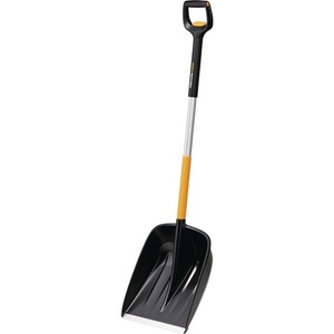 Pelle à neige télescopique noire en plastique/aluminium série X, lame de 362 mm, FISKARS - Product Image 1