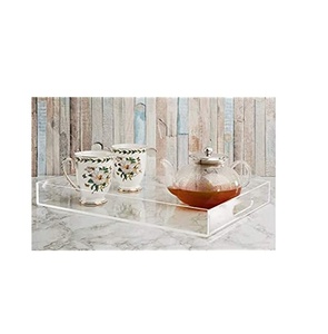 Couverture en acrylique pour gâteau, plateau de présentation de desserts pour la cuisine et les restaurants, pour la maison ou de forme carrée, 3 tailles différentes - Product Image 4