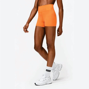 Respirant Taille Haute Tissu Fonctionnel 75% Polyester, 25% Elasthanne Soleil Orange Alma Hotpants - Product Image 2