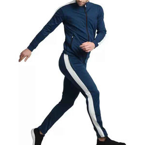 Conjunto Deportivo de Invierno para Hombre, 2 Piezas, Pantalones Deportivos, Traje para Correr, Sólido, Impermeable, Cortavientos, Transpirable, de Secado Rápido - Product Image 1