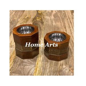 Lot de 2 brûleurs de Oud Mabkhar de taille personnalisée au design merveilleux avec boîte et plateau en acrylique - Product Image 4