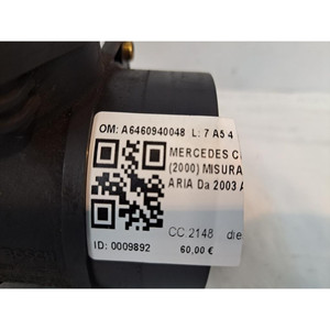 Sensore di Flusso per Mercedes Classe C Berlina W203 2a Serie A6460940048 Diesel 2148 (04>07) - Product Image 5