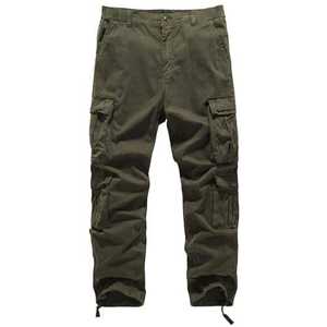 Pantalon cargo, confort quotidien, tissu doux, coupe tendance avec poches utilitaires - Product Image 5