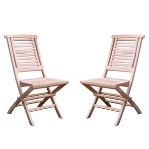 Silla de comedor hecha de madera de teca, diseño moderno, color lijado fino de Indonesia a un precio asequible - Product Image 5