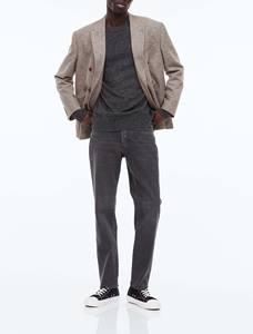 Pantalones Vaqueros Acampanados para Hombre Estilo Franky, Diseño de Parches, Holgados, Estilo Hip Hop Urbano, Vaqueros Bordados Lavados - Product Image 5