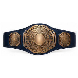Ceinture de championnat de boxe professionnelle pour les tournois avec design personnalisé, boucle en acier de haute qualité, durable et écologique - Product Image 1