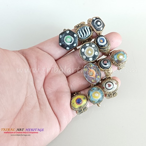 Anillos de plata alemanes tribales de buena calidad joyería étnica para dedos precio al por mayor disponible - Product Image 1