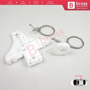 Kit de réparation de lève-vitre arrière droit BWR262 pour Passat B5 B5.5 3B 3BG Superb MK1 B5 3U 3B5839462 - Product Image 5