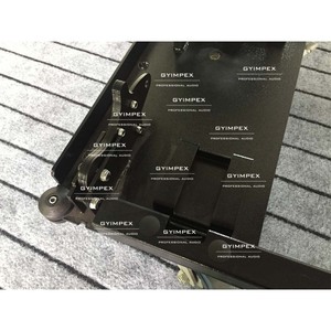 Sistema de sonido profesional con altavoces LAK2-CHARIOT, sistema line array activo con alimentación, doble altavoz de 12 pulgadas y 3 vías, con ruedas. - Product Image 5