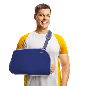 <b>Arm</b> <b>Sling</b> Pouch Adjustable <b>Arm</b> Support for Injury Recovery Comfortable Breathable Lightweight Design for Daily Use - Product Image 1