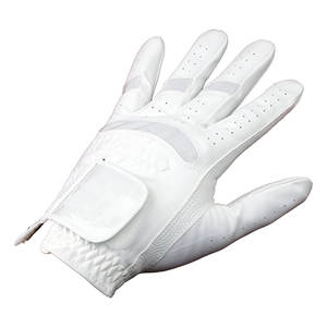 2023 <b>Men's</b> Custom Logo Cabretta <b>Leather</b> Golf <b>Gloves</b> Anti-Slip Soft Breathable Wholesale Price Factory Supply for Sports Use - Product Image 2