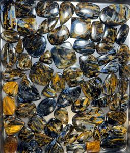 หินเพอร์ไซต์เพอร์พลอยสีเขียวหินธรรมชาติคุณภาพสูงสีน้ำตาลแบบหลวมขายส่ง - Product Image 3