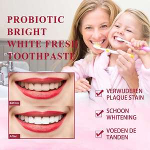 Pasta Dental Blanqueadora Herbal SP-4 con Fórmula Probiótica para una Limpieza Profunda, Elimina las Manchas de Café, Té y Cigarrillos, 120g - Product Image 3