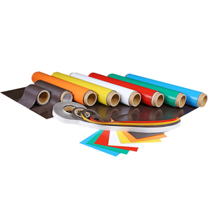 Yazdırılabilir vinil manyetik kaplama 610mm X 1mm kalınlığında X 15mt uzun manyetik levha rulo bir tarafı <span class=keywords><strong>PVC</strong></span> Film - Product Image 6