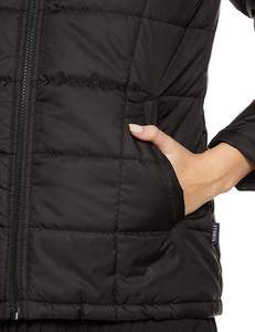 แจ็กเก็ตขนเป็ดตัวสั้นสำหรับผู้หญิงอินเทรนด์กันลมให้ความอบอุ่นในฤดูหนาวเสื้อโค้ทปิดซิปพร้อมลวดลายผ้ากันน้ำพิมพ์ลาย - Product Image 4