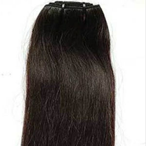 Extensiones de Cabello Humano 100% Remy Indio de Lujo, Virgen, Doble Trama a Máquina, Súper Doble Trama, Cutícula Alineada, Ondulado y Liso - Product Image 1