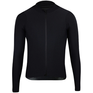 Jersey de Ciclismo Unisex Rojo de Manga Larga, Ligero y Ecológico, 100% Poliéster, Absorbente de Sudor, Transpirable y de Secado Rápido - Product Image 3