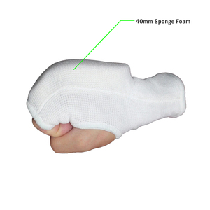 U-best White Customizable Martial Arts Wrist Guard for Taekwondo Hand Support Model 5082 with Packaging - Product Image 6