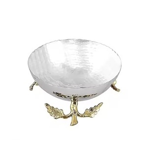 ชุดชามเสิร์ฟโลหะสไตล์โมเดิร์นสำหรับการรับประทานอาหารอย่างมีระดับ - Product Image 6