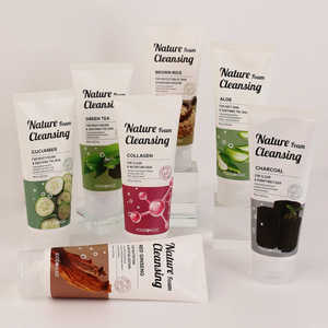 Miglior detergente coreano per la cura della pelle della natura di bellezza coreano schiuma detergente per la pulizia 150ml in schiuma detergente per pulizia profonda