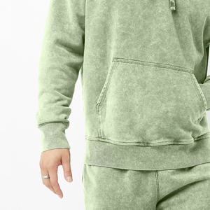 Sudaderas con Capucha de Forro Polar de Invierno de 500 Gsm Personalizadas al por Mayor para Hombre, con Logotipo Impreso, Estilo Holgado, Corte Regular - Product Image 5