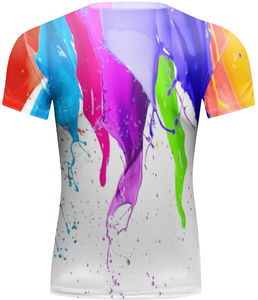 Top Designs T-shirt de commande en gros léger et durable Transfert de chaleur d'impression numérique surdimensionné pour les t-shirts Sublimation Ringer - Product Image 5