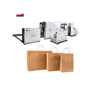 Factory Supply Fully Automatic Square Bottom <b>Paper</b> Bag <b>Making</b> <b>Machine</b> for Square Kraft <b>Paper</b> Bag - Product Image 1