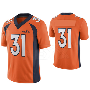 Jersey de Fútbol Americano para Hombre, Manga Corta, Personalizable, Ropa Deportiva de Alta Calidad, Venta al Por Mayor - Product Image 3