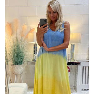 Elegante estampado étnico Sling vestido largo mejor calidad 2025 mujeres vacaciones de verano vestido sin mangas vestido de alta moda todo el tiempo - Product Image 1