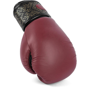 Gants de boxe professionnels de haute qualité de 14 oz en gros, gants d'entraînement sportifs colorés pour l'extérieur, matériau PU, évacuation de l'humidité - Product Image 3
