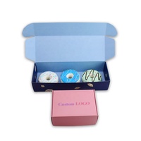 Emballage de boulangerie violet écologique Gâteau Donuts Sushi Crêpe Brownie Cupcake Emballage alimentaire à emporter Boîte d'emballage en papier pour biscuits