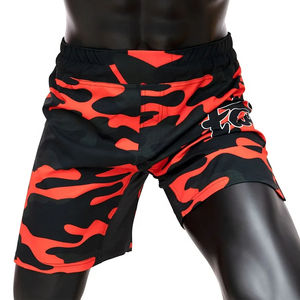 Pantalones cortos BJJ MMA con estampado de camuflaje personalizado de calidad superior para hombres pantalones cortos de boxeo profesionales de Kickboxing Fighting Muay Thai para adultos - Product Image 1