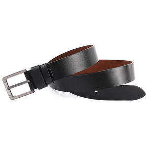 Cinturón de Cuero Genuino para Hombre de Buena Calidad de Fábrica, Cinturón Personalizado para Hombre con Logotipo Personalizado - Product Image 4