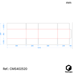 Caja Rígida Rectangular de 40x25x20 cm, Tapa y Base de Cartón Resistente, Materiales Reciclados Ecológicos, Asas para Vasos, Tazas y Copas - Product Image 6