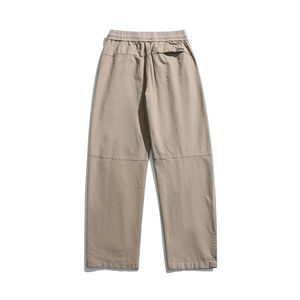 กางเกงจ็อกเกอร์ผ้าคอร์ดูรอยทรงตรงเอวยางยืดใส่สบายสำหรับผู้ชายคุณภาพดี ปี 2026 พร้อมโลโก้แบบกำหนดเอง - Product Image 2