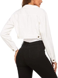 Chaqueta Vaquera Acolchada Transpirable de Buena Calidad para Mujer, Moda Otoño Invierno - Product Image 4