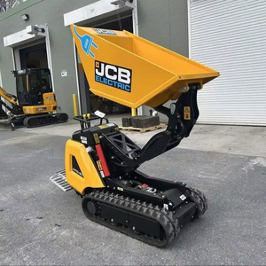 Envío Gratuito, Volquete Compacto Eléctrico JCB HTD-5E de 1 Tonelada, con Orugas, para Obras, con Cero Emisiones y Batería de Litio - Product Image 1