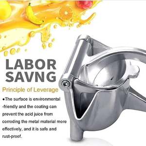 Wholesale Sale Heavy Duty Aluminum Lemon <b>Juicer</b> Custom Logo Single Squeeze Manual Design with Specialty Tool Features - Product Image 1