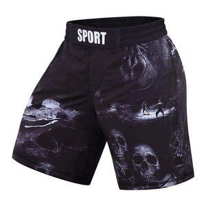 Pantalones cortos MMA de alta calidad para hombre, pantalones cortos de agarre con impresión por sublimación de logotipo personalizado, ropa deportiva, pantalones cortos de entrenamiento - Product Image 5