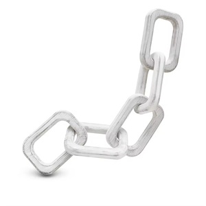 2025 nouveauté moderne Style rustique blanc lavé pin bois étagère Table basse décoration chaîne étagère Table basse - Product Image 3