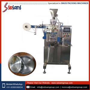 Máquina de llenado de polvo Snus de bolsa multifunción automática de alta velocidad - Product Image 2