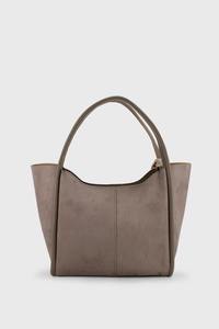 Sac fourre-tout tendance en daim personnalisable de haute qualité pour femmes avec doublure en cuir sac à main à bandoulière de plus grande capacité à un prix - Product Image 4