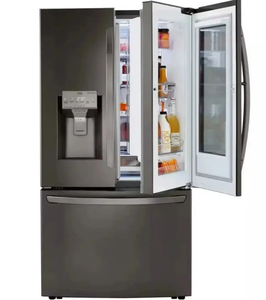 Refrigerador con Puerta Francesa, Puerta Inteligente, Congelador de Doble Temperatura de Profundidad Media, Dispensador Externo de Agua y Hielo para la Familia - Product Image 2