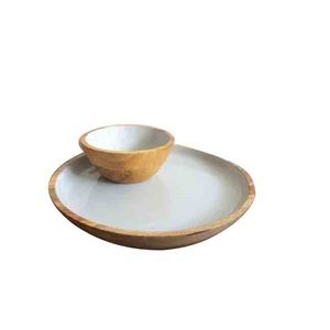 Assiette de service décorative pour pâtes, design mosaïque, finition nickel, pour hôtels et restaurants, idéale pour la maison et les hôtels. - Product Image 5