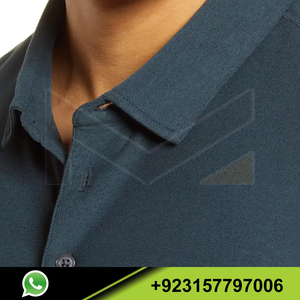 Camisa Polo de Algodón de Color Sólido para Hombre, Manga Corta, Casual, Transpirable, con Bolsillo, Corte Regular, Tejido Oxford - Product Image 5