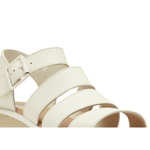 Sandali con zeppa Sorel Joanie III da donna, neri, con punta aperta e cinturini, taglia 8 - Tomaia in denim, soletta in PU, plateau con tacco e rialzo - Product Image 5