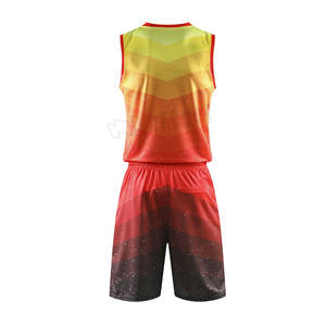 El mejor uniforme de camiseta de baloncesto de material en MOQ bajo Diseña tu propio uniforme de camiseta BSCI, poliéster, ropa deportiva - Product Image 2