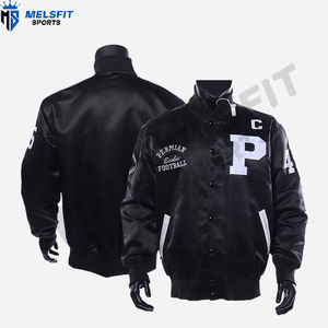 Nouvelle conception, meilleure qualité, veste en satin pour homme, devant surélevé, personnalisée, légère, vêtement d'hiver respirant, coupe-vent, écologique - Product Image 1