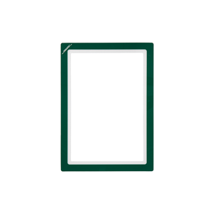 Magnetic Window Fenêtre Document, Cadre DIN A3 Portrait, Vert, 10 pcs. / Pack.- KAN-MWR-A3H-05 - Product Image 1